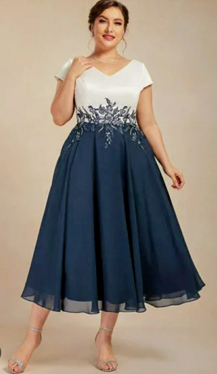 JJ House's elegant dress.