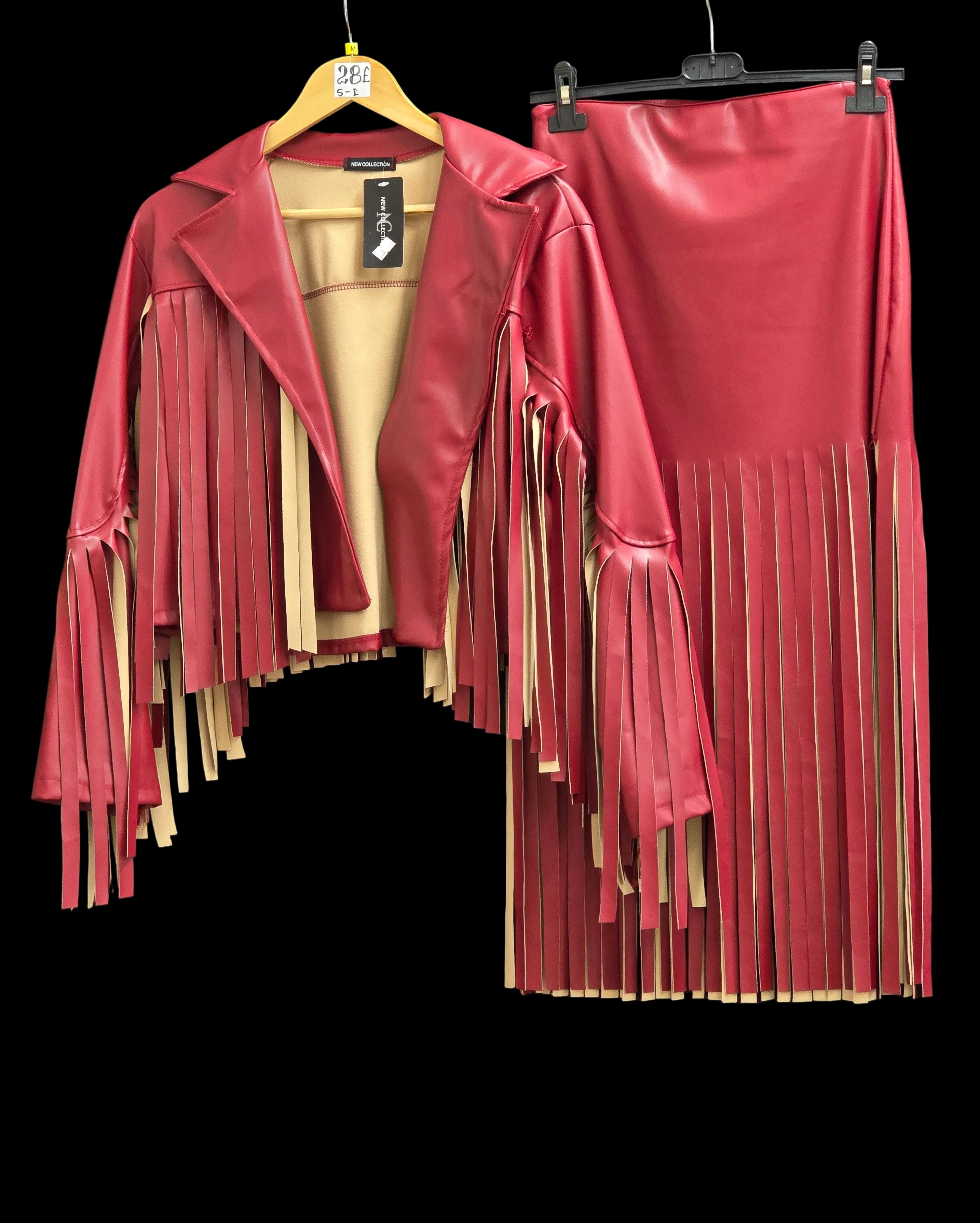 A set of eco leather.